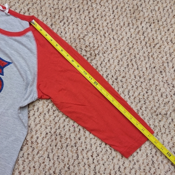 Live and Tell LAT Womens M STL Cardinals MLB Glitter Logo Baseball Tee Shirt - Picture 9 of 13